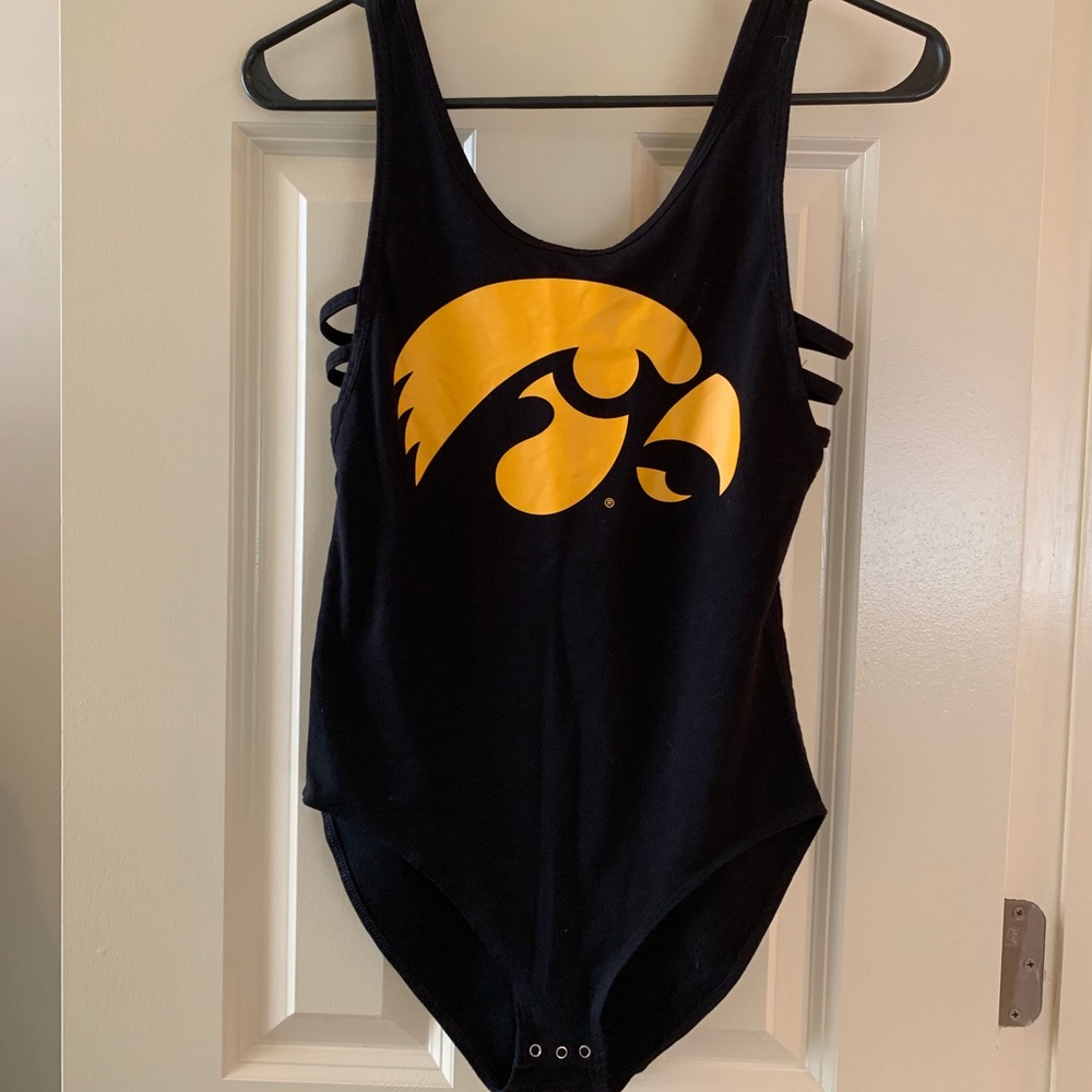 VS PINK Iowa Hawkeyes bodysuit